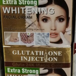 Glutathione Injection Extra Strong Whitening Facial Cream (200g)
