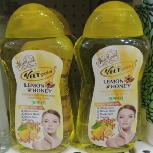 Veet Gold Lemon And Honey Whitening & Refreshing Cleansing Toner