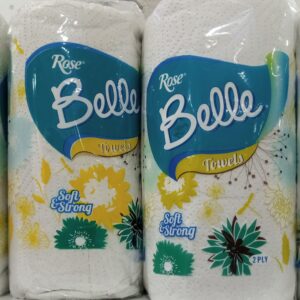 Belle Rose Towel (Tissue)