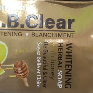 B.B. Clear 2 in 1 Whitening Herbal Soap