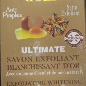 Idole Gold Ultimate Exfoliating Whitening Gold Soap (200g)