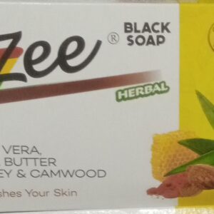 Zee Aloe Vera Herbal Black Soap (85g)