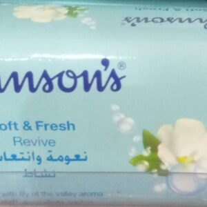 Johnsons Soft & Fresh Revive Bar Soap (125g)
