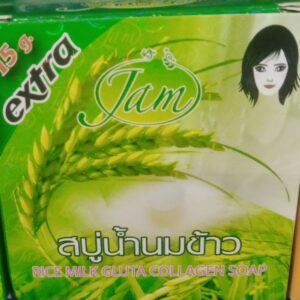 Jam Rice Milk Gluta Collagen Soap