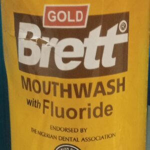 Brett Mouth Wash With Fluoride (400ml)