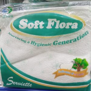 Soft Floral Serviette