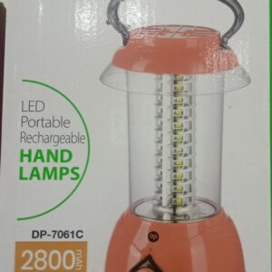 DP LED Portable Rechargeable Hand Lamp