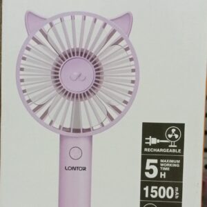 Lontor 4" Rechargeable Mini Fan