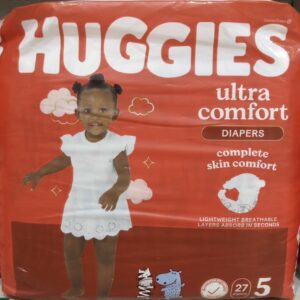 Huggies Ultra Comfort Diapers, Size 5 (12-22kg)