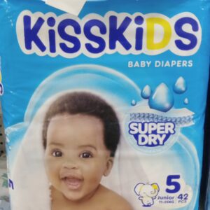 Kisskids Baby Diapers, Super dry Junior Size 5 (11-25kg)
