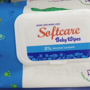 Softcare Baby Wipes, by 60pcs