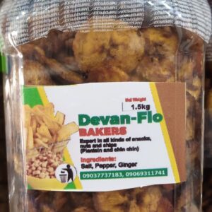 Devan-Flo Plantain Chips (1.5kg)