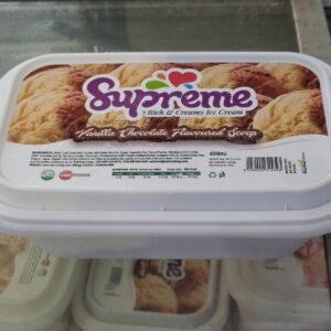 Supreme Vanilla Chocolate Flavoured Ice Cream (450ml)