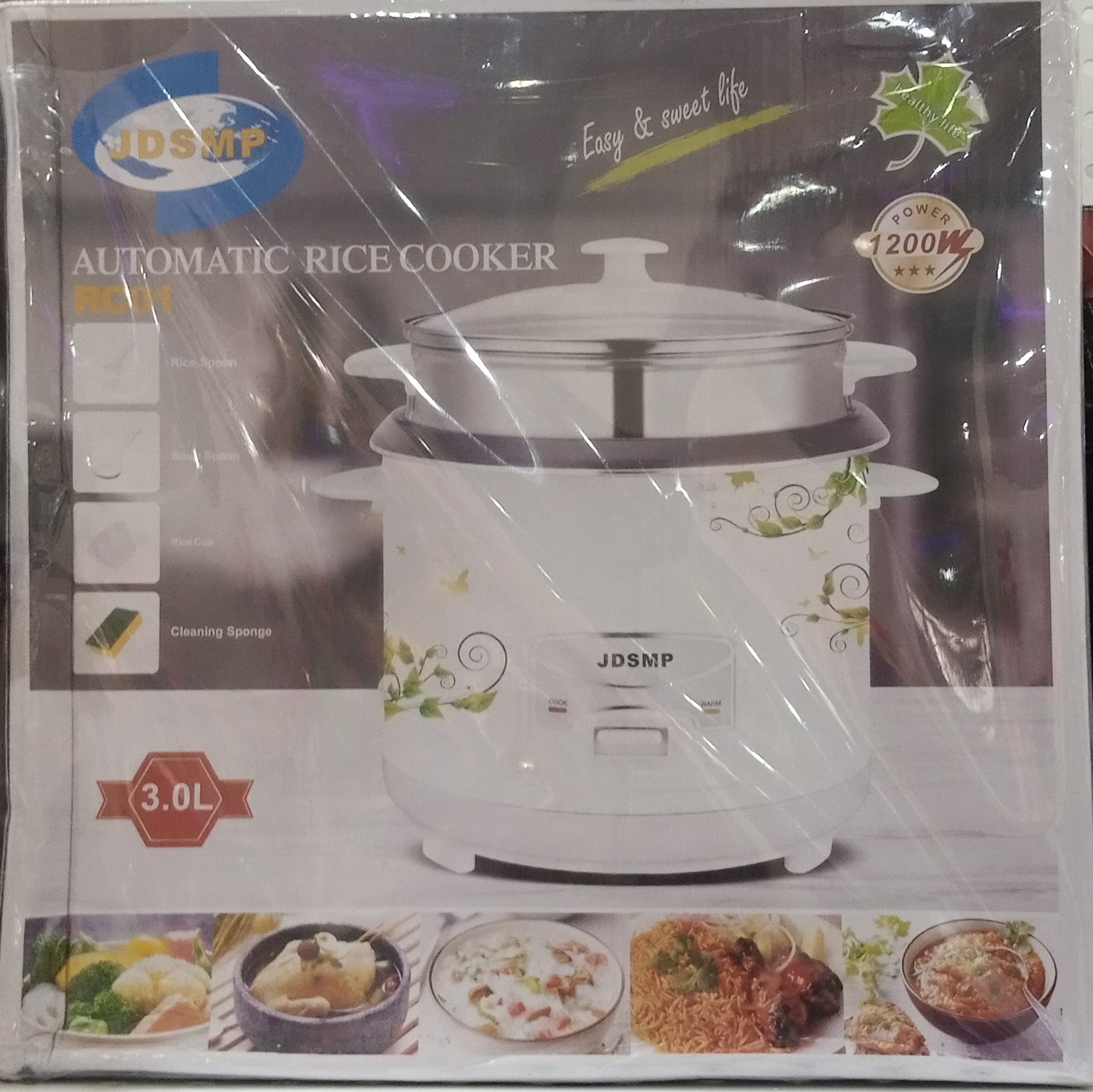 JDSMP Automatic Rice Cooker (3.0L)
