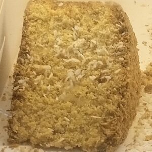 Coconut Sliced Cake