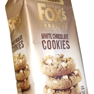 Fox's Fabulous White Chocolate Cookies (180g)