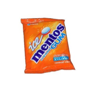 Ice Mentos Orange Mint Chewing Gum (13.05g)